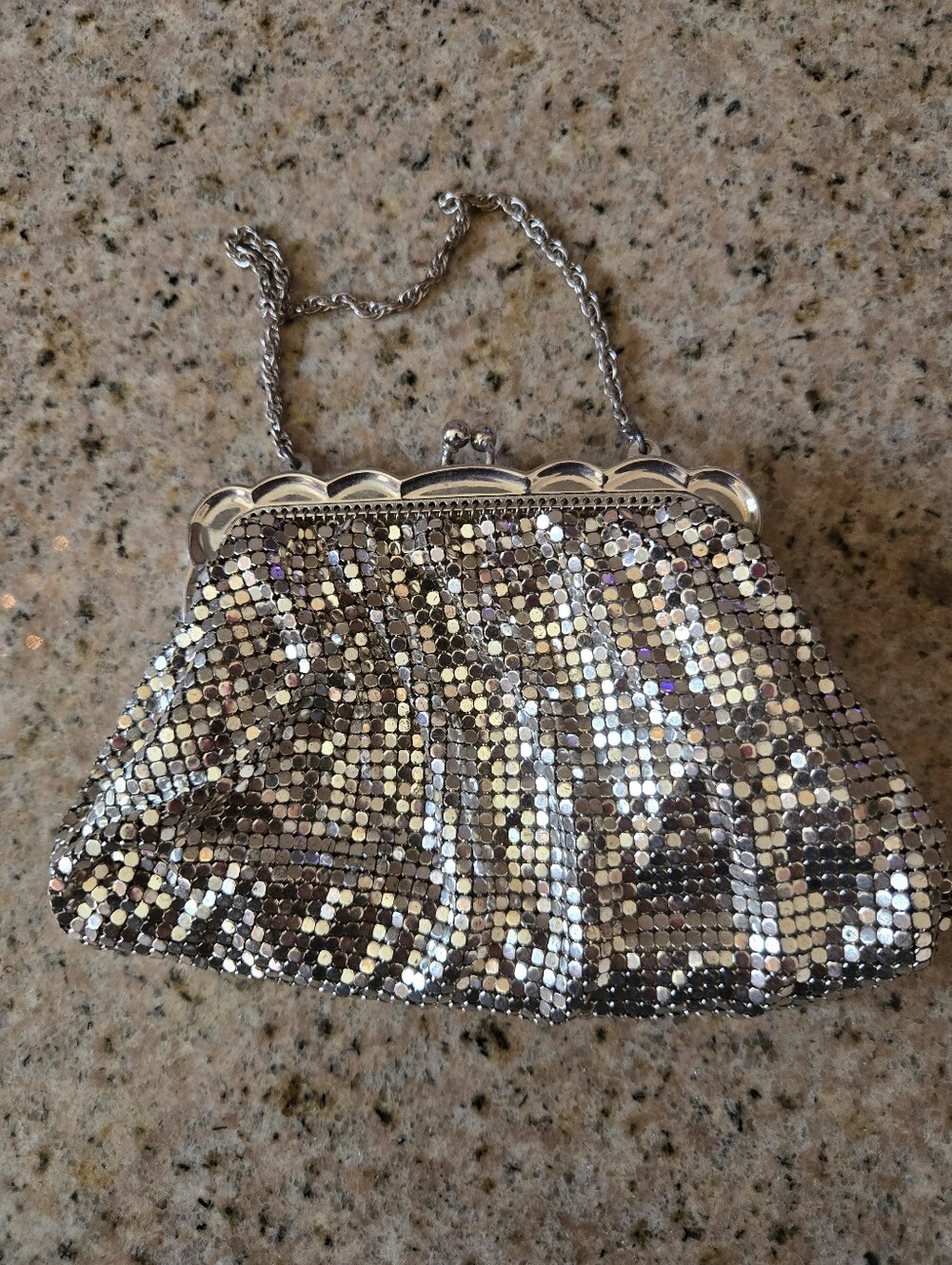 Vintage Whiting And Davis Evening Bag - Picture 2 of 4
